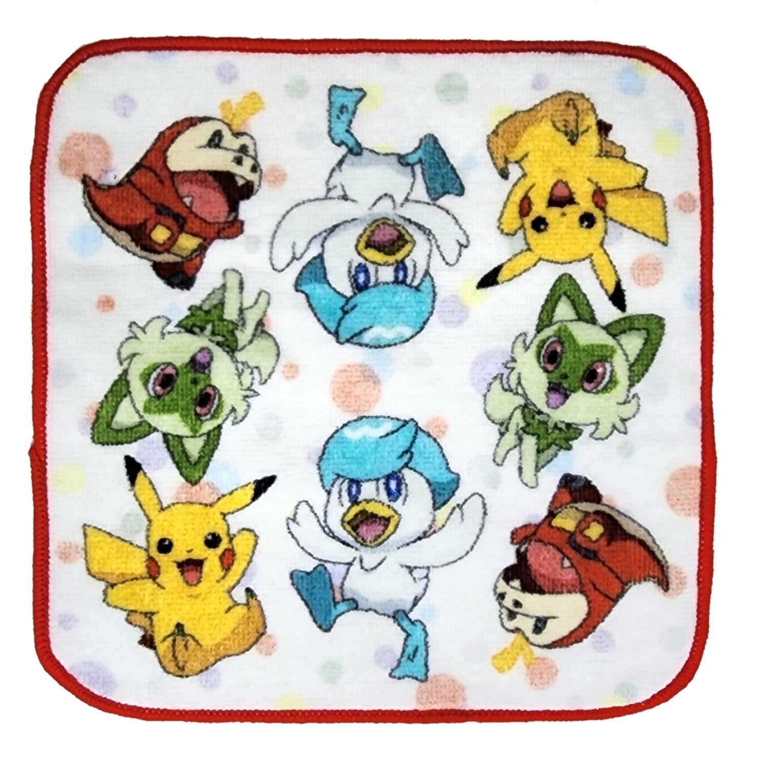 Official Pokemon 3P mini towel with high-quality material from Japan