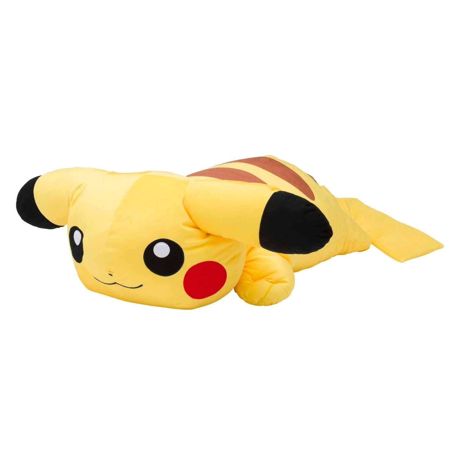 Large Chewy cushion Kuttari Pikachu, soft and cuddly from Japan