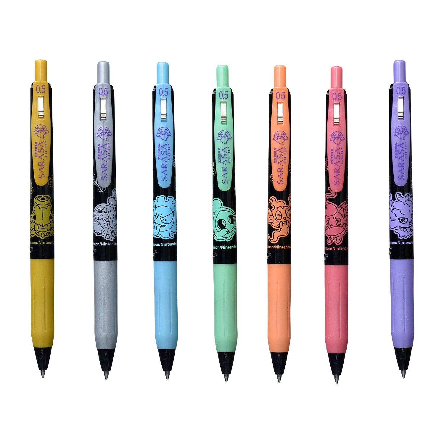 Pokemon SARASA Deco Shine Set with official artwork and collector quality from Japan