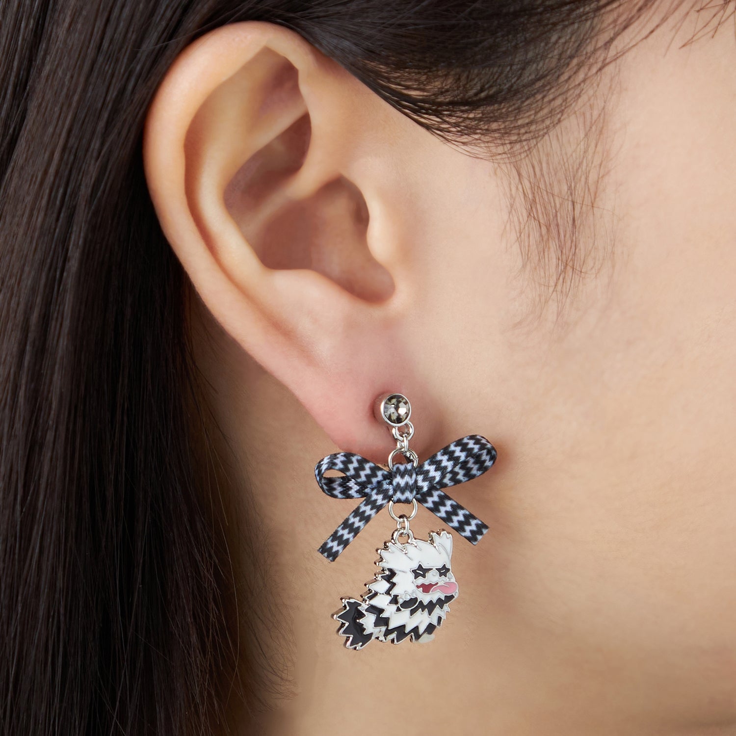 Japanese Anime Earrings, Pokemon Nitamono and Galar Zigzaguma design