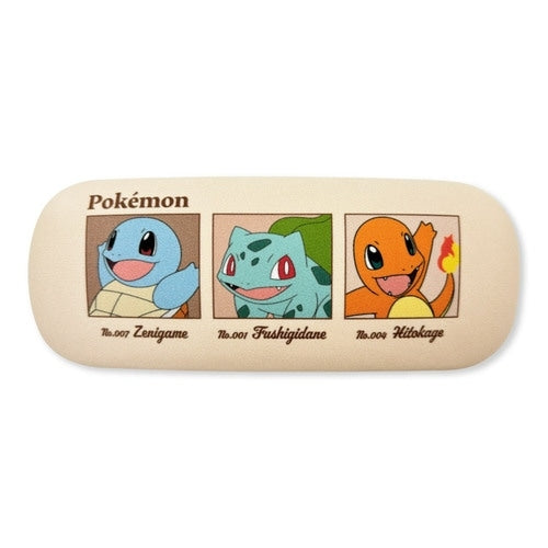 Authentic Pokemon Glasses Case with official logo from Japan
