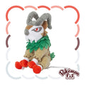 Gogoat Plush from Japan with brown and white fur