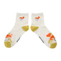 [Choice] Middle socks Daisushi! Sharitatsu Embroidered WT (23-25cm) / (25-27cm)
