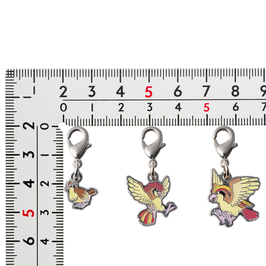 Authentic Pokemon Center Japan Metal Charm 016/017/018, collectible item from Japan