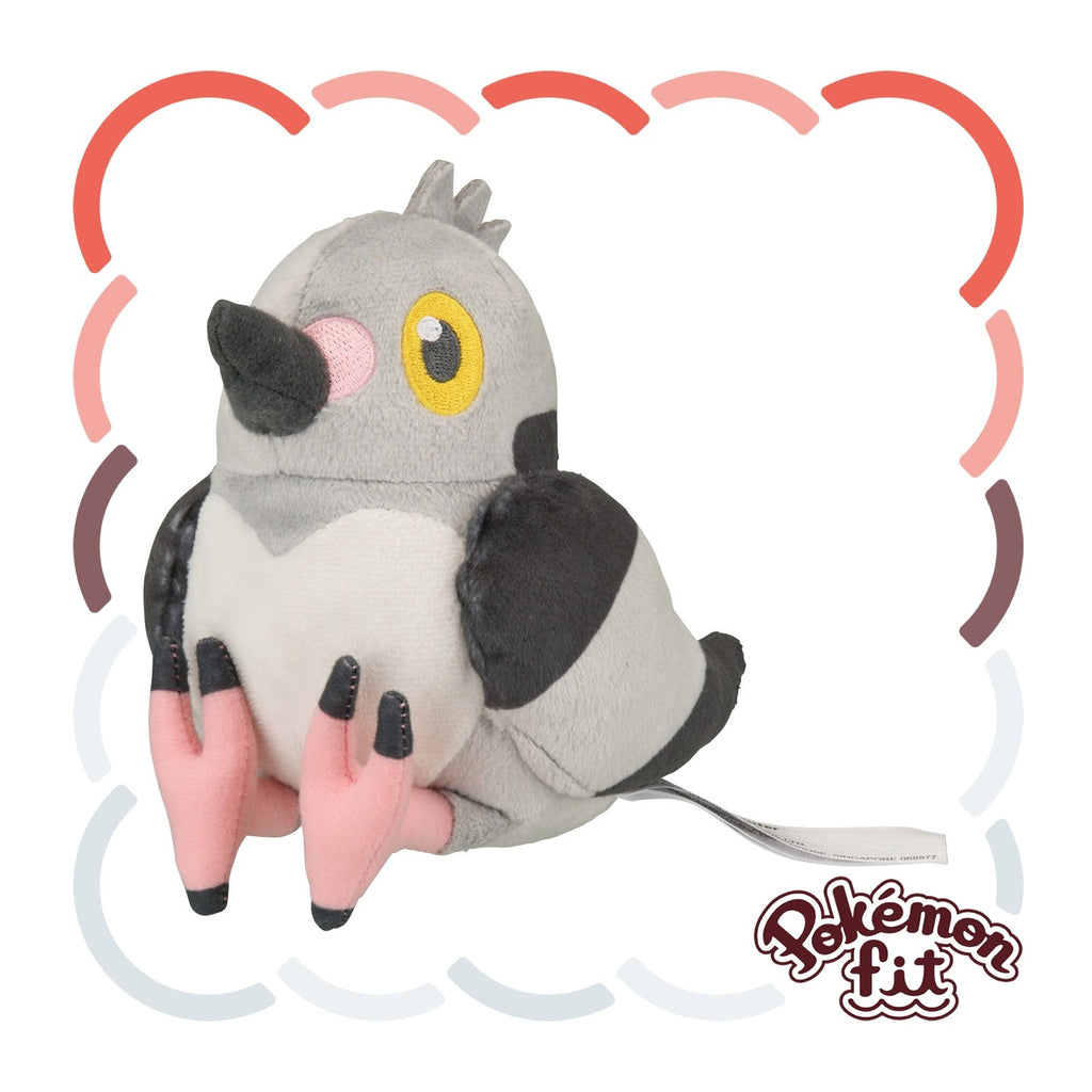 Pokémon Fit Plush – Pidove #519 | Official Pokémon Center Japan