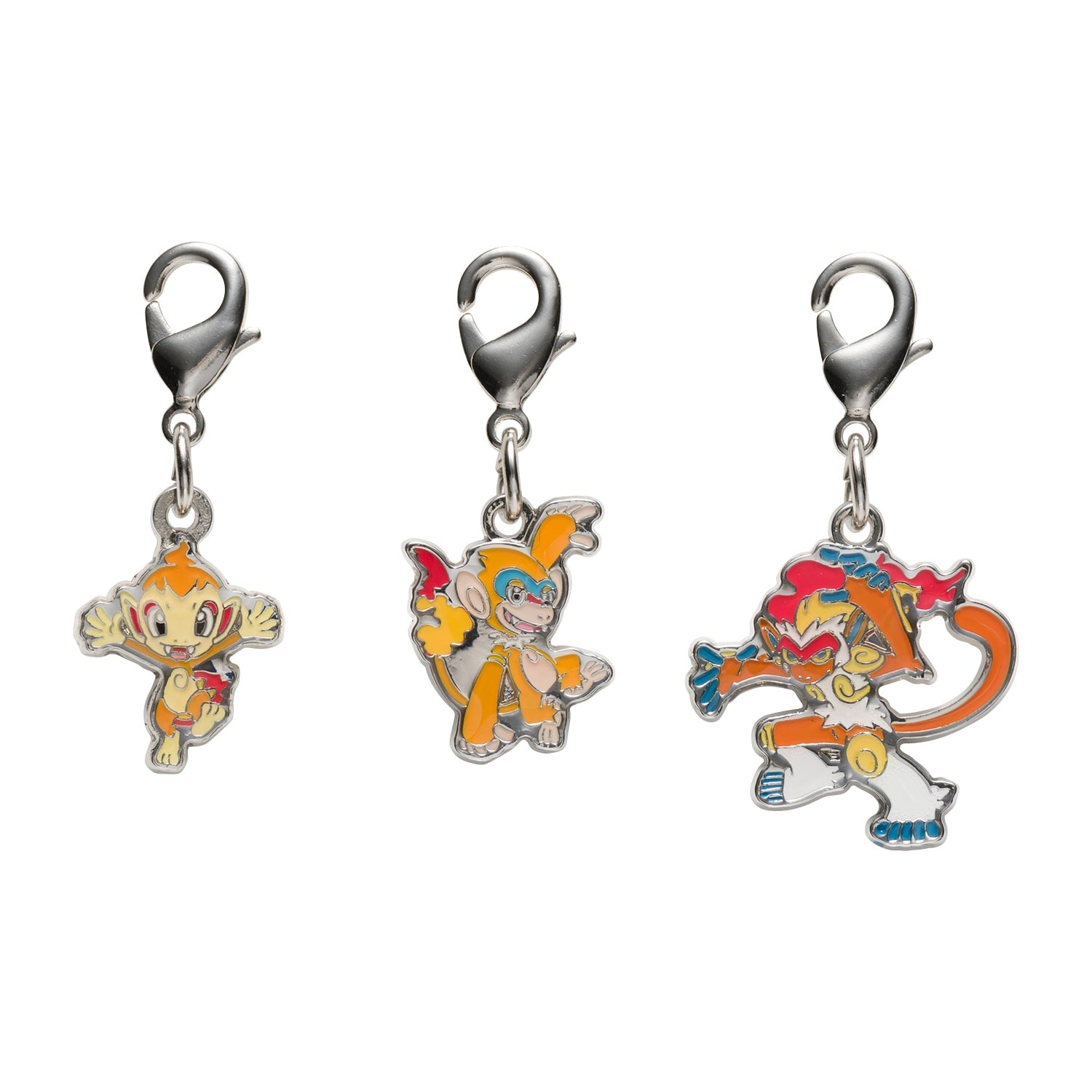 Pokemon metal charm collectible from Japan, featuring detailed character design