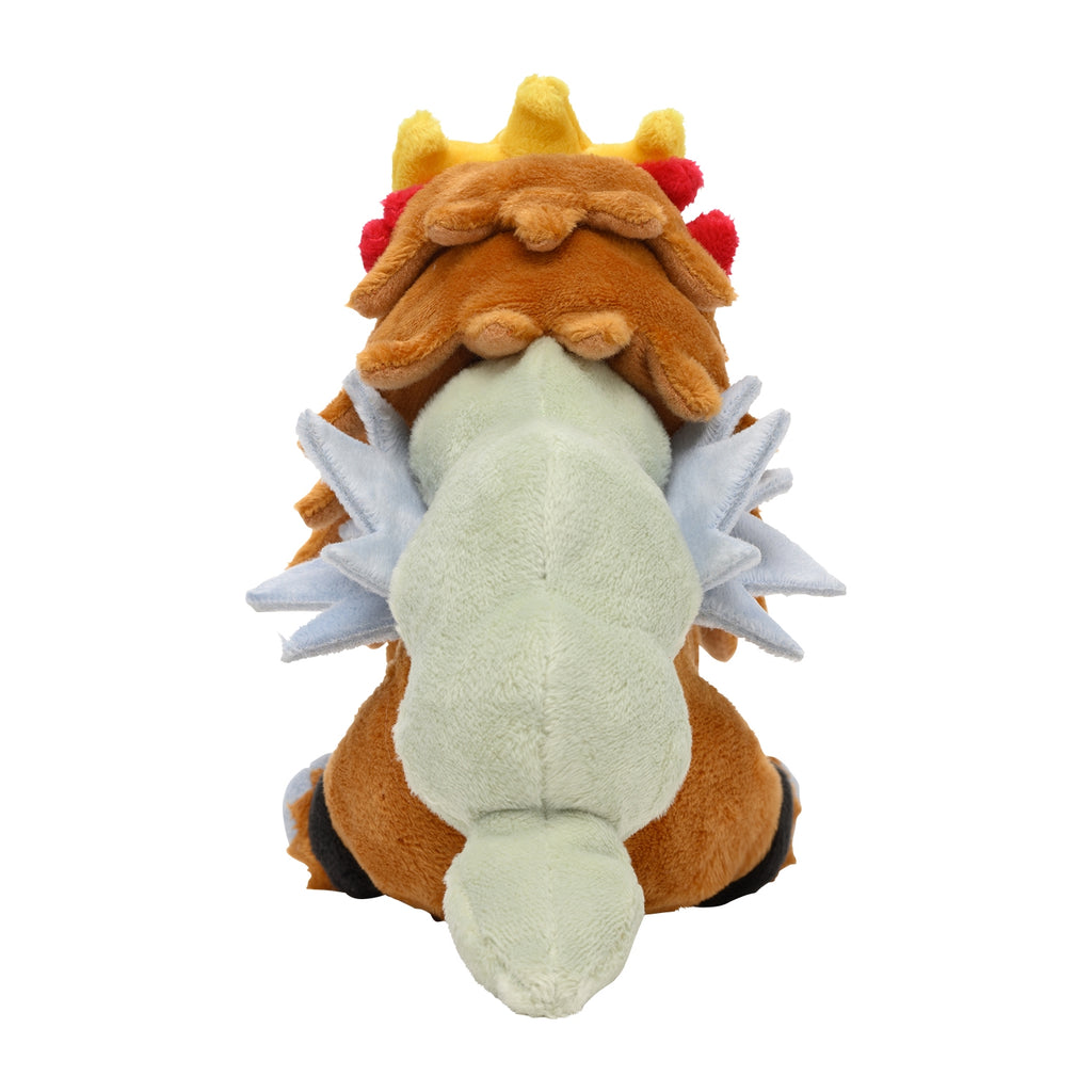 Rare Pokémon Entei plushie with collectible box from Japan, ships internationally