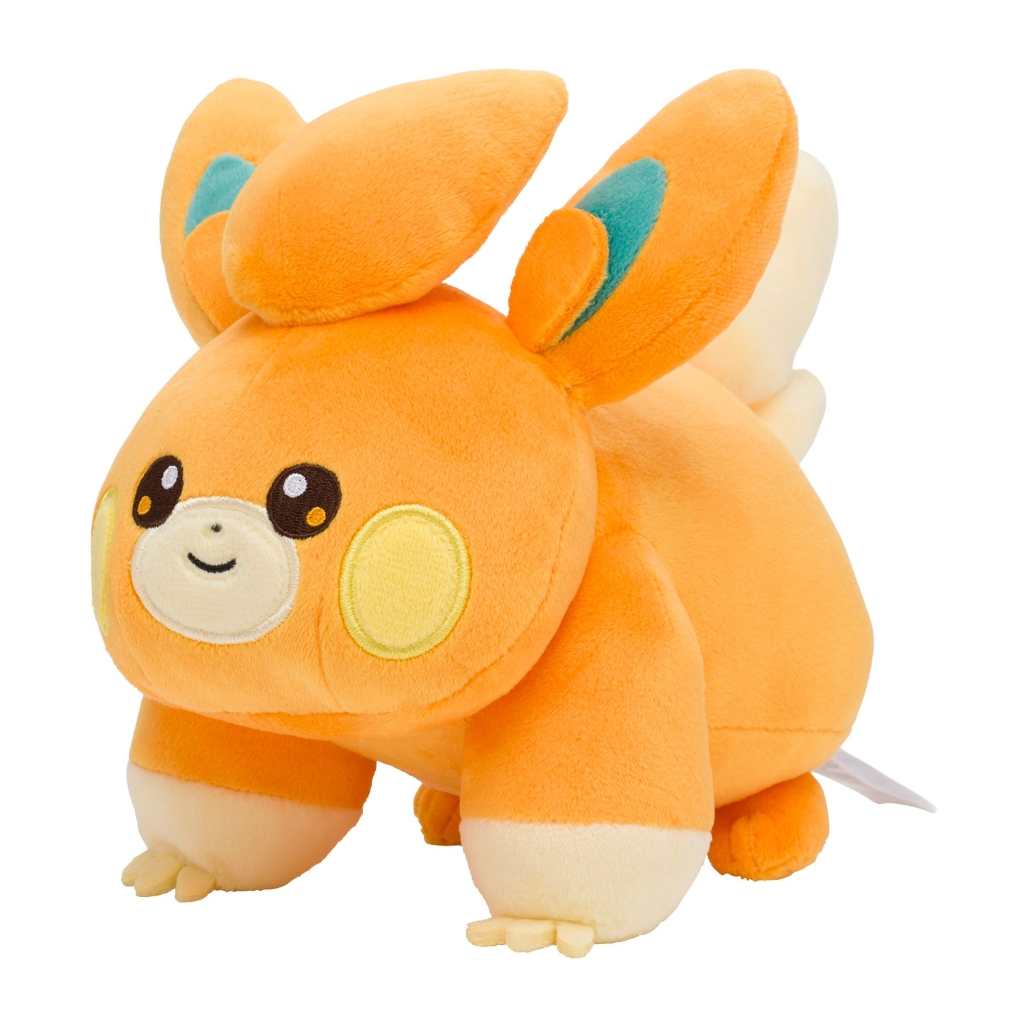 Authentic Pokemon Pamo plushie with detailed ears from Japan