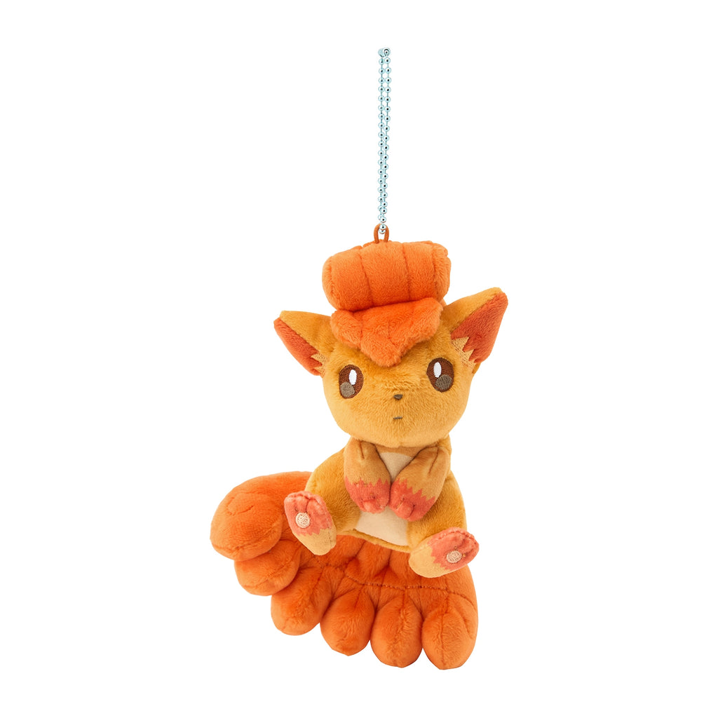 Alolan Vulpix magnet mascot from Japan with icy blue fur