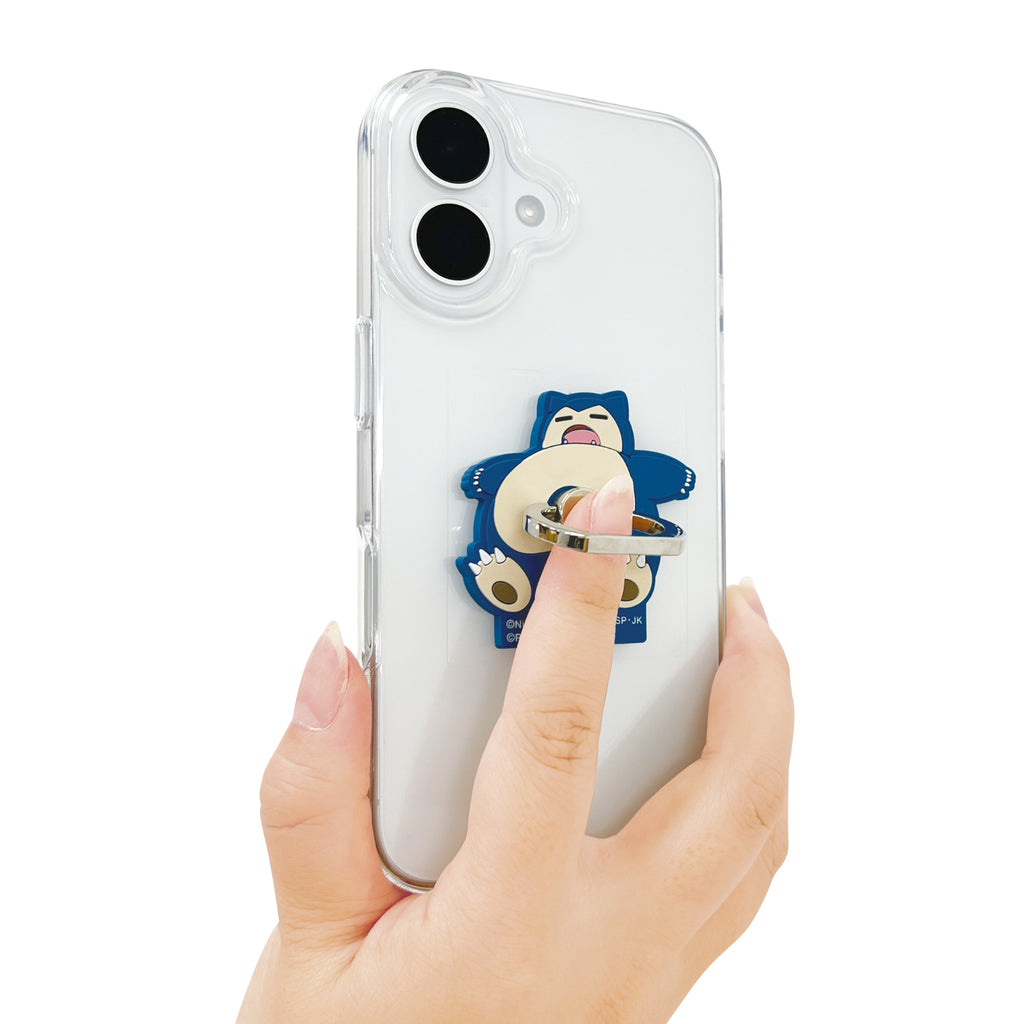 Rubber smartphone ring Snorlax IR-PM55