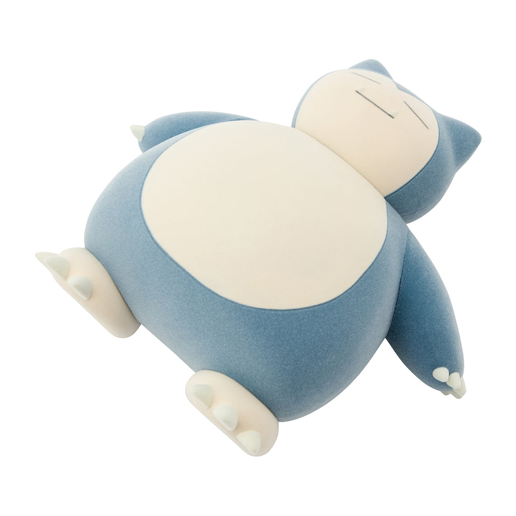 Snorlax Sleep Master Class figure, authentic Japanese collectible with basket