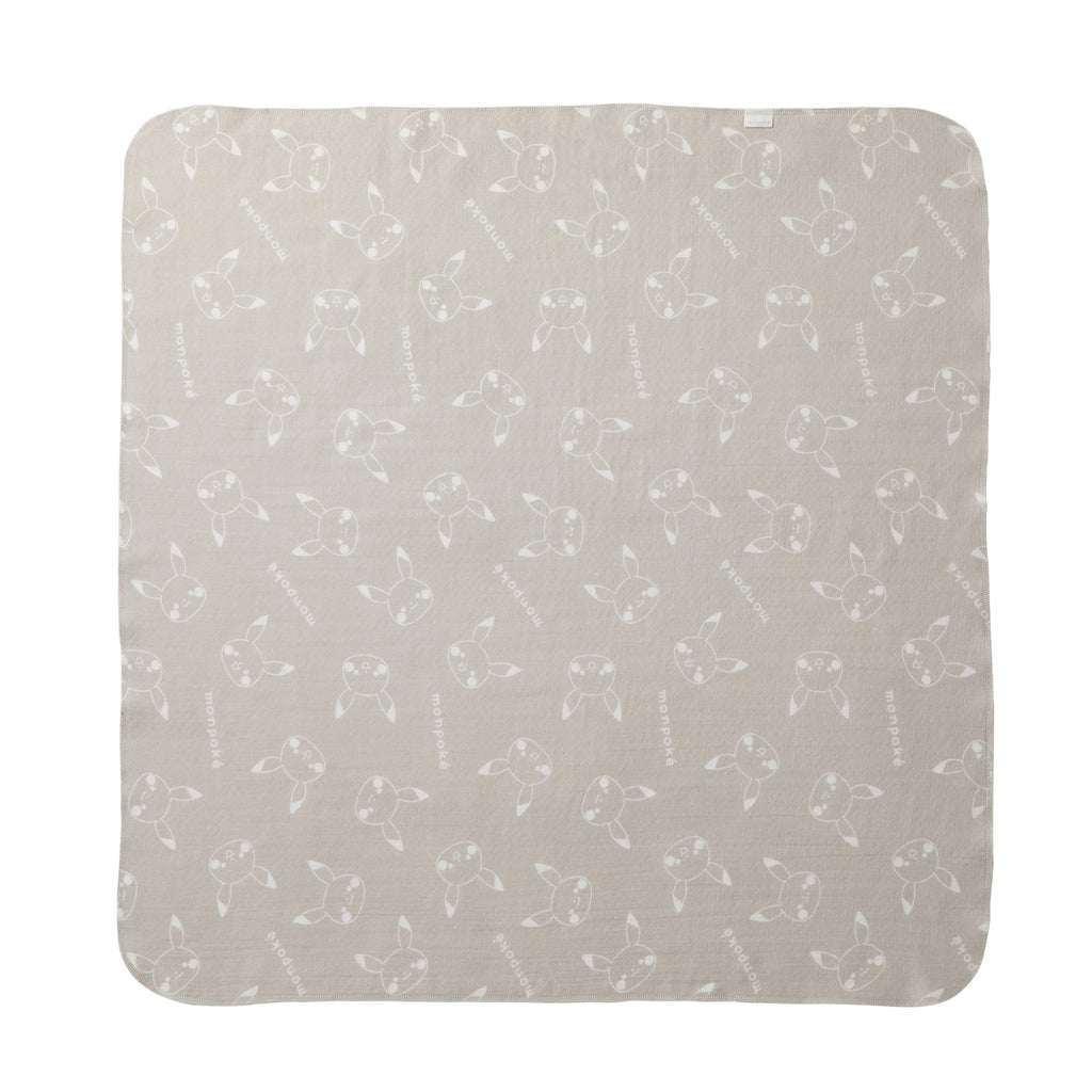 Monpoke Pikachu Bath Towel & Blanket Gray