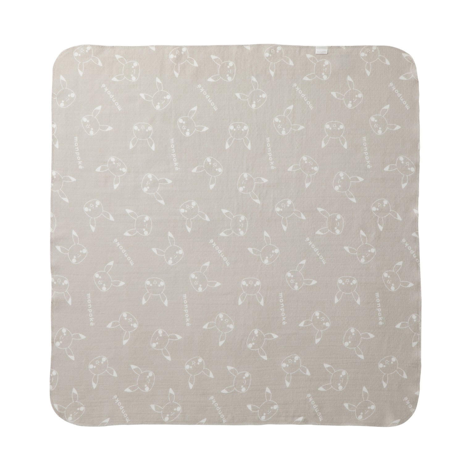 Monpoke Pikachu Bath Towel & Blanket Gray