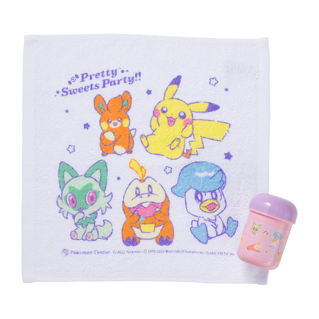 Wet towel with case Pretty Sweets Party!!