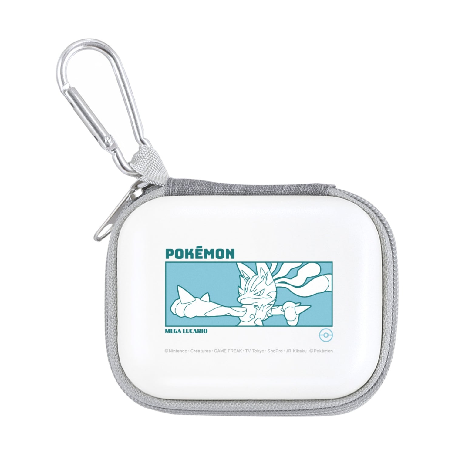 Lucario gadget pouch with Aura Pokemon design from Japan
