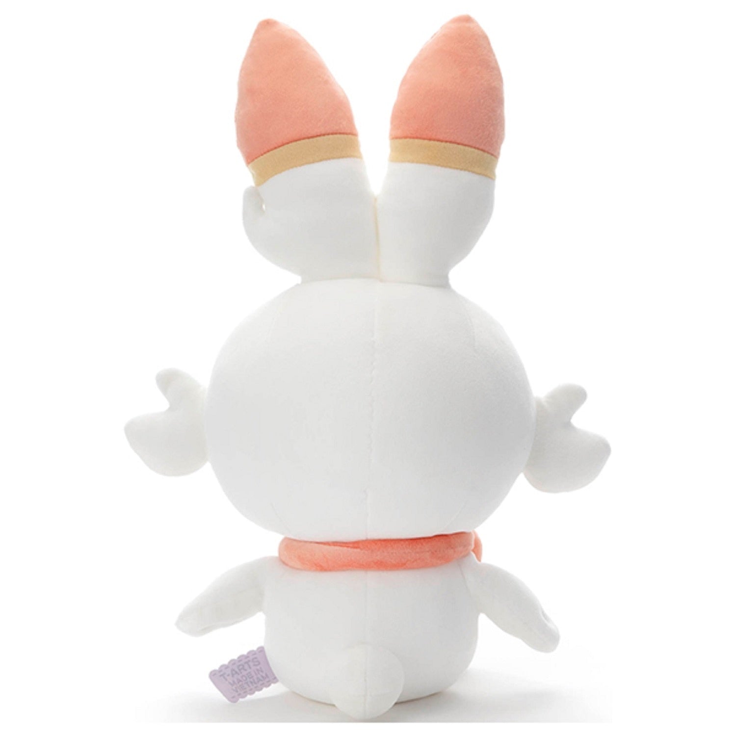 Hibunny pokepiece plushie in good night version with detailed ears from Japan