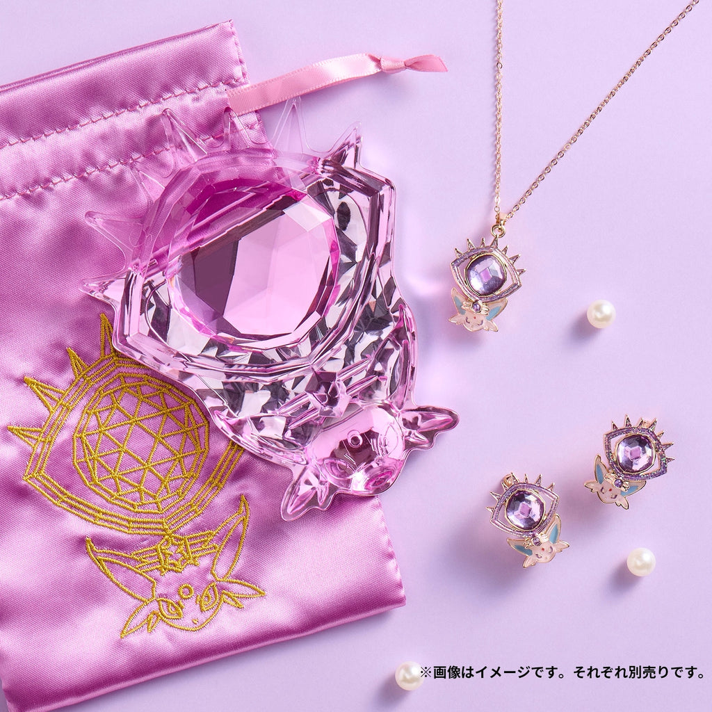 Authentic Japanese Pokémon Accessory Necklace Esper Terra Star Efi with packaging from Japan