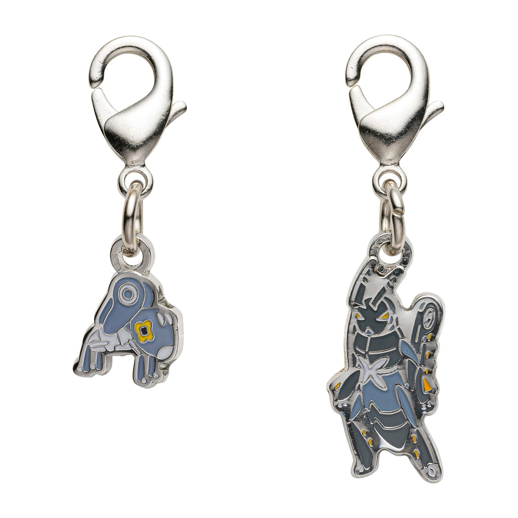 National Encyclopedia Metal Charm 919/920 from Japan, featuring intricate design