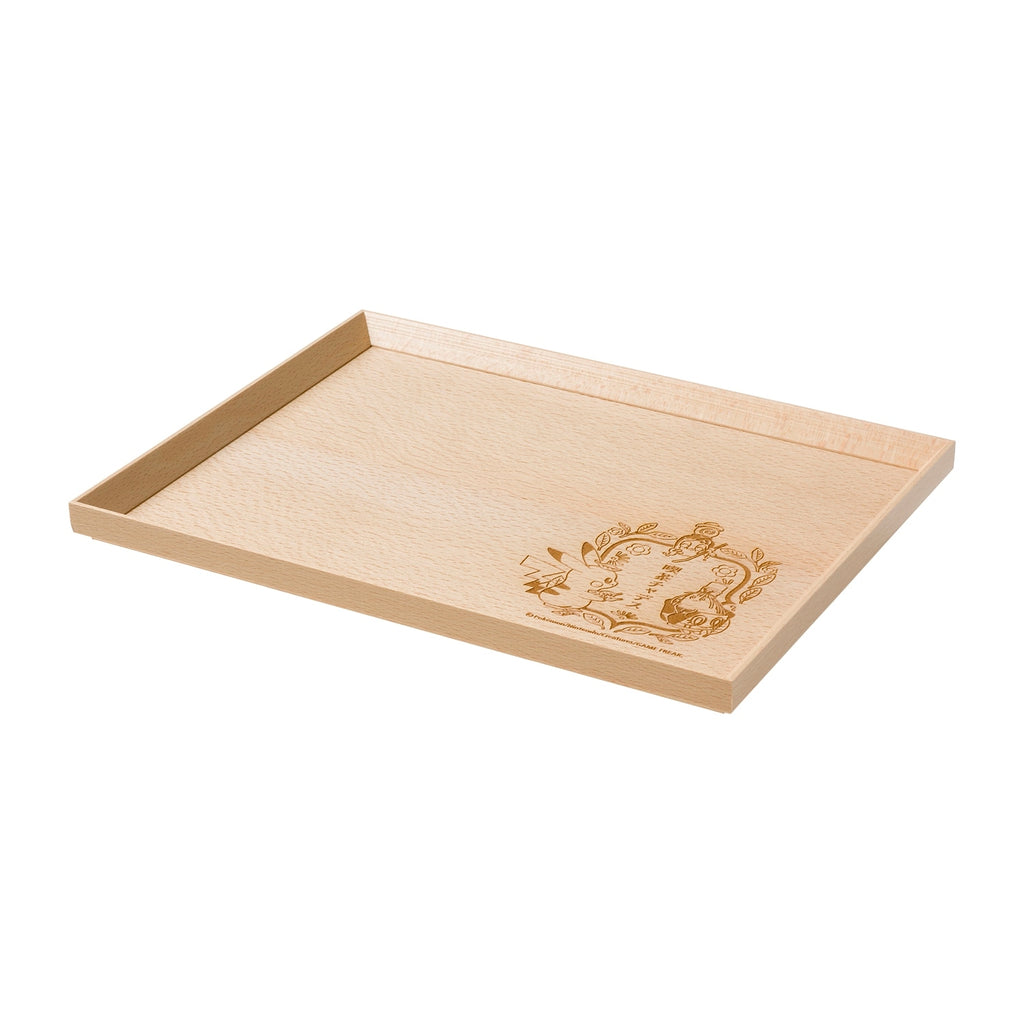 Wood tray Cafe Chadesu