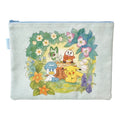 Pokemon Flat Pen Pouch from Japan, featuring colorful character art