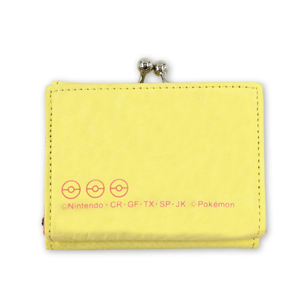 Tri-fold wallet color logo Pikachu