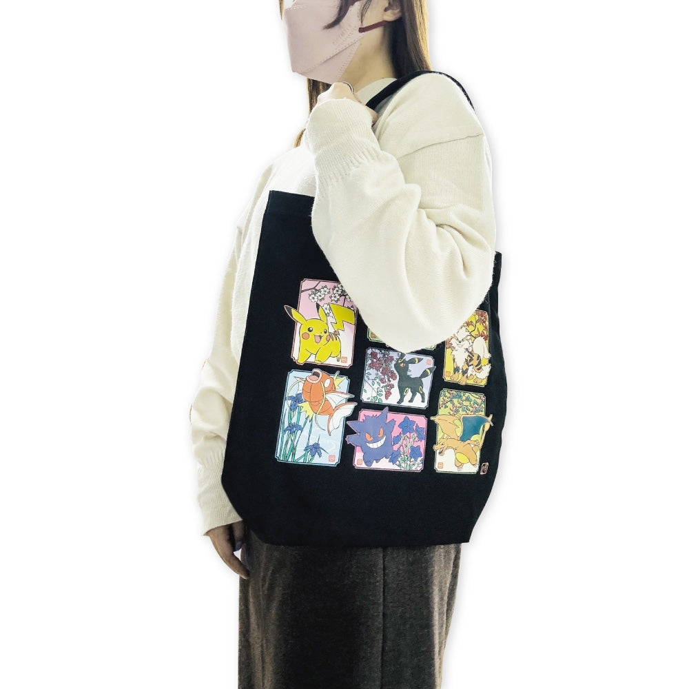 Tote bag Japanese pattern BK