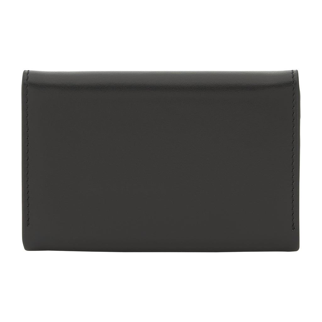 Genuine leather business card holder Blacky