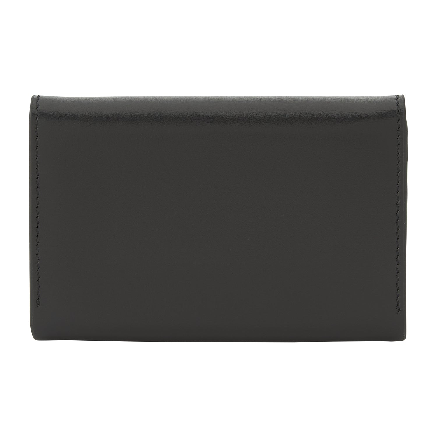 Genuine leather business card holder Blacky