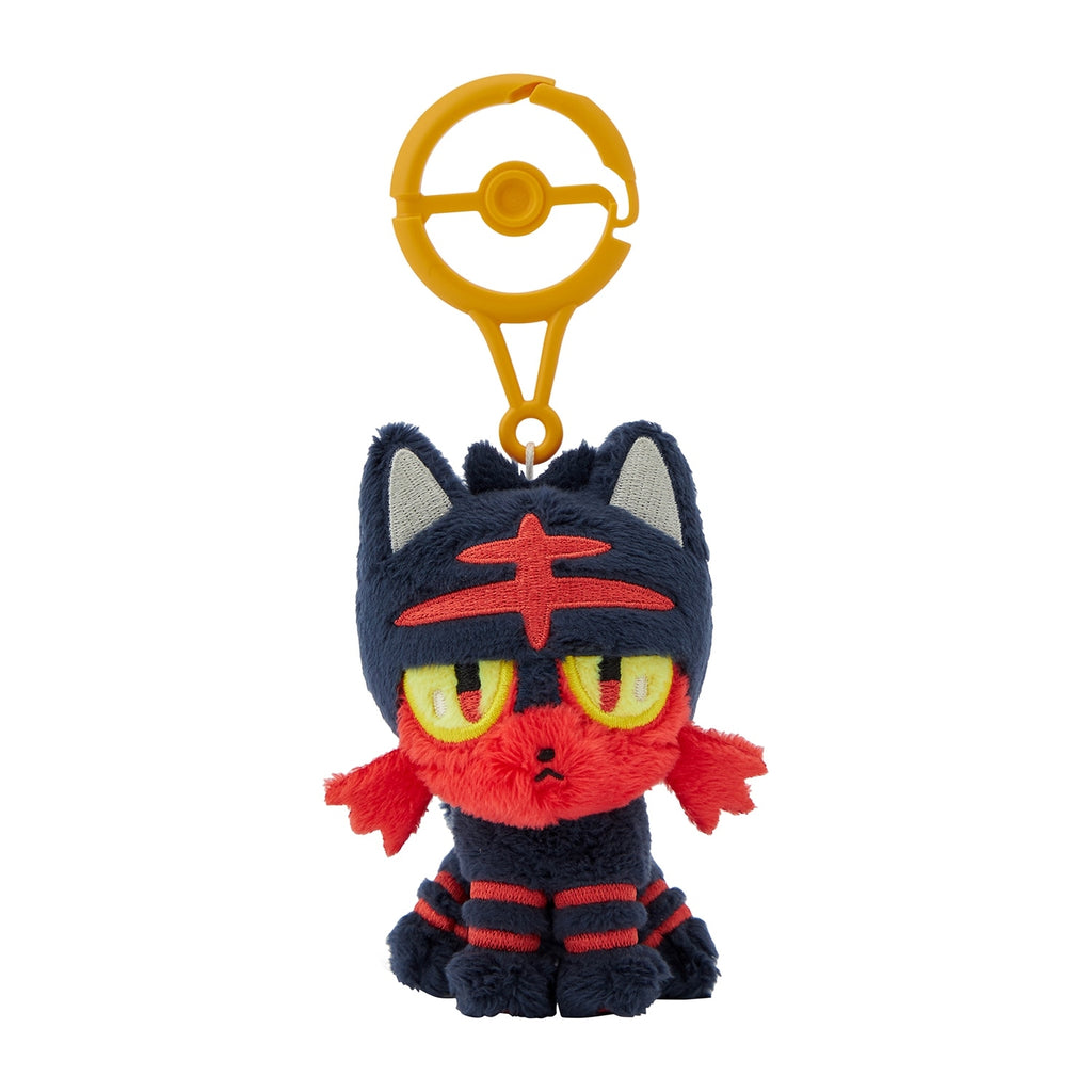 Litten (#725) Carabiner Mascot Plush – Official Pokémon Center Japan