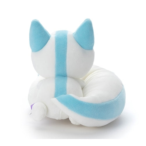 Suyasuya Friend plushie sitting pose from Japan with vibrant colors