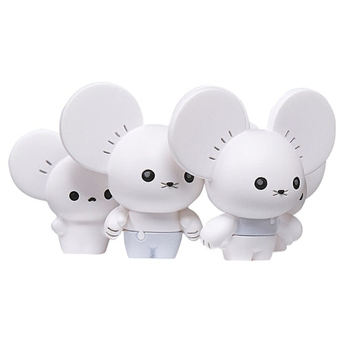 Detailed Moncolle MS-24 Narwhal Mouse figure from Japan, with 4 Hikikazoku
