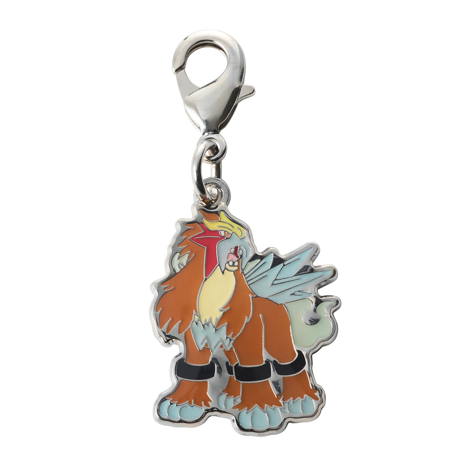 National Encyclopedia Metal Charm 244 from Japan, detailed metal design
