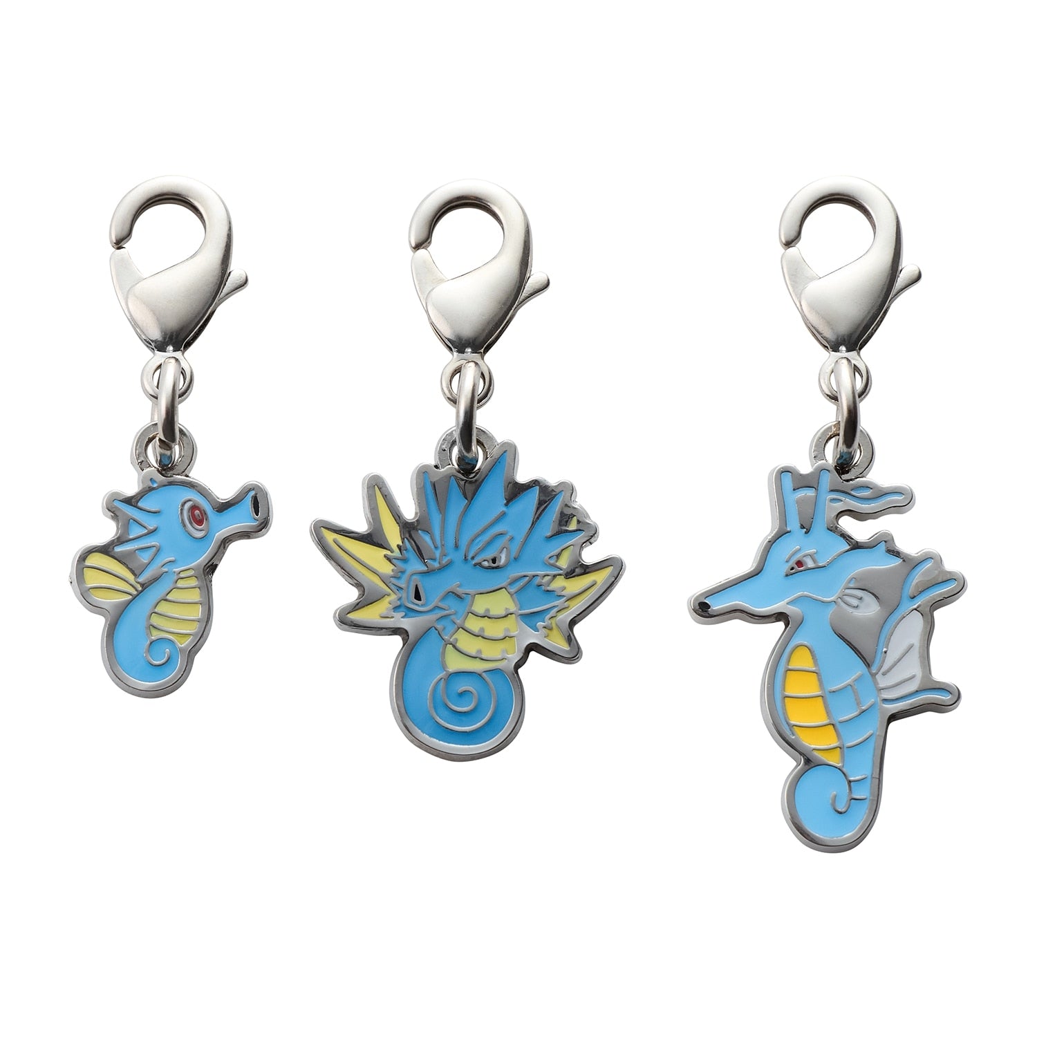 Pokemon metal charm collectible from Japan, featuring detailed character design