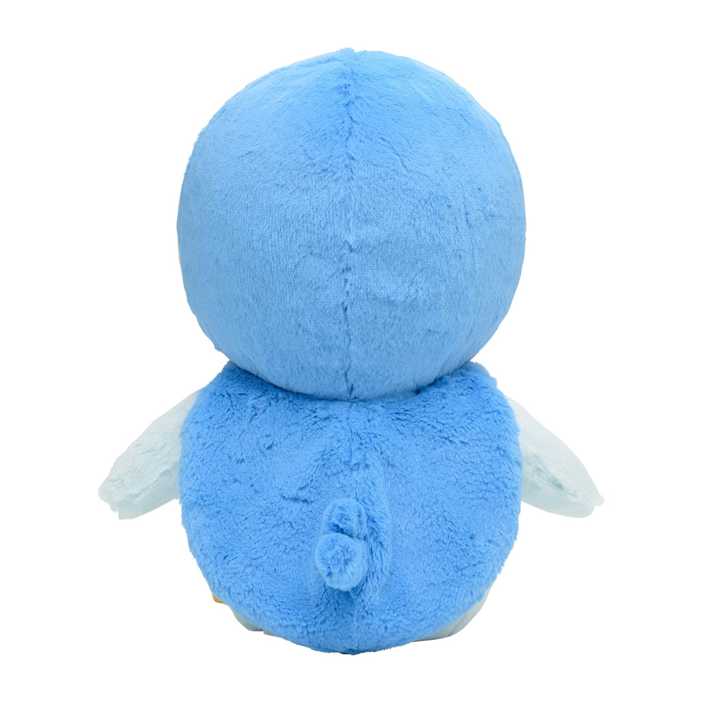 Japanese Piplup plush toy with detailed wings and feet