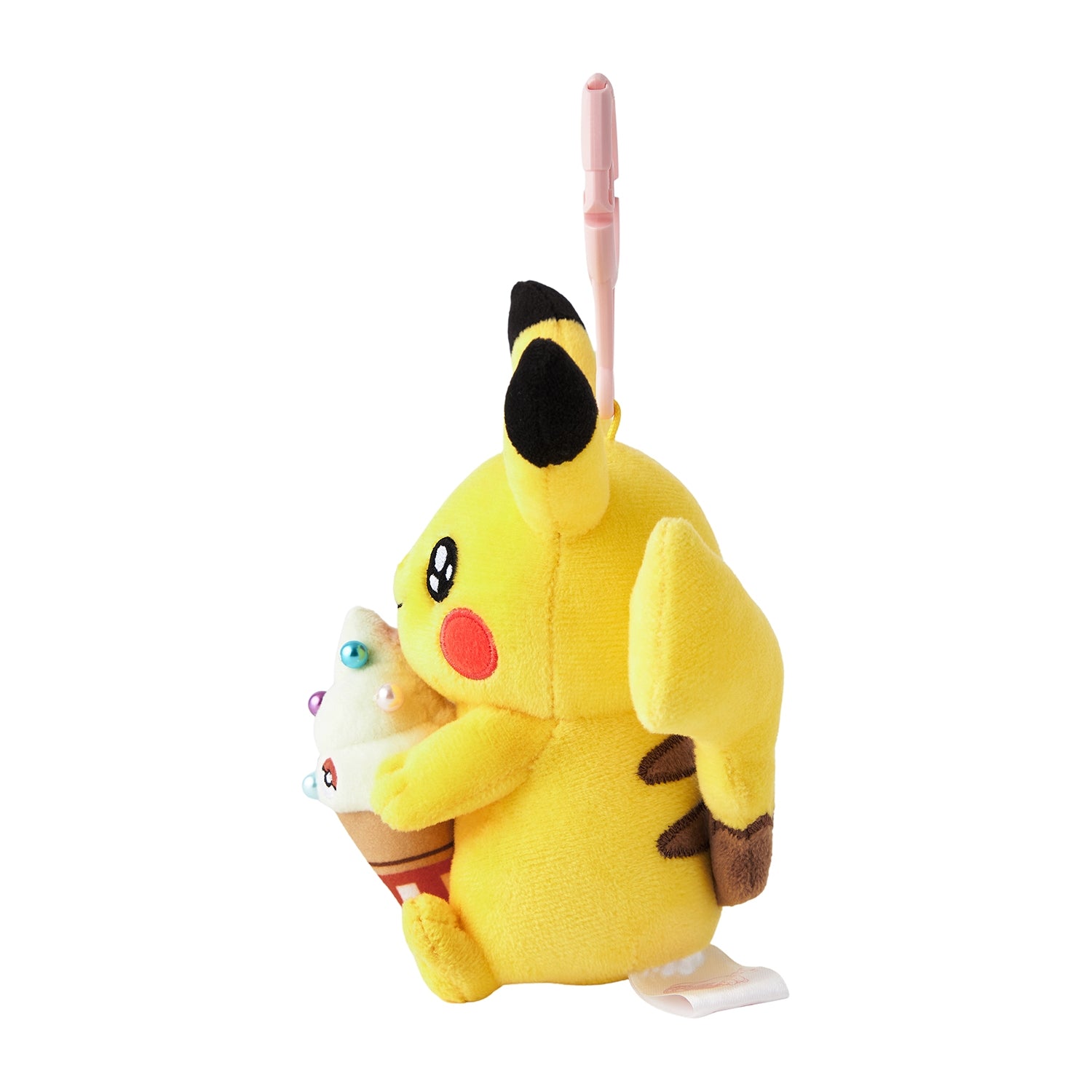 Pikachu plushie from Pokemon Center Japan, exclusive design and JAN code