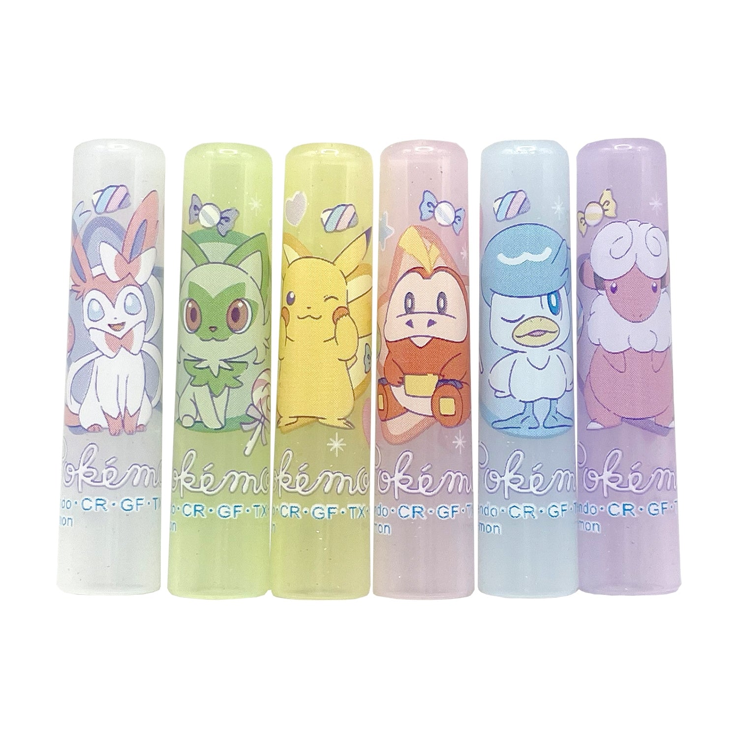 Authentic Japanese Pokemon Center Fancy Time Pencil Cap with character art