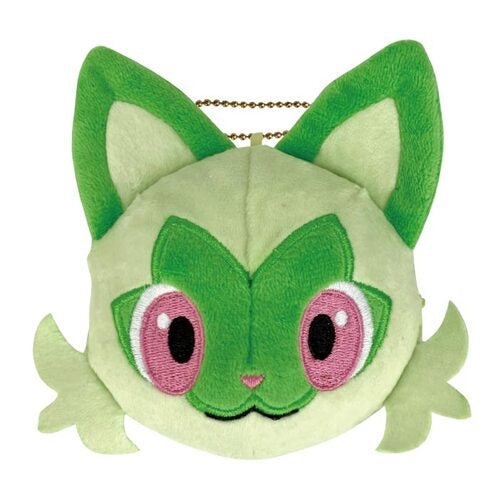 Nyaoha face mascot plushie from Japan, cute Pokemon character with detailed face