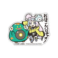B-SIDE LABEL Pokemon Sticker Nanjamo & Harabary, featuring Bellibolt, from Japan
