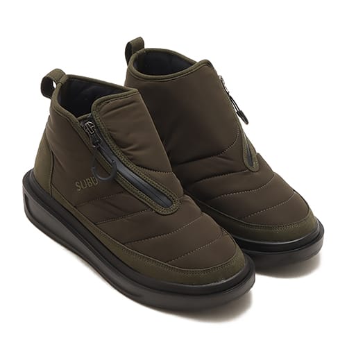 WHITE MOUNTAINEERING x SUBU ZIP UP BOOTS with zip up closure and sleek design from Japan