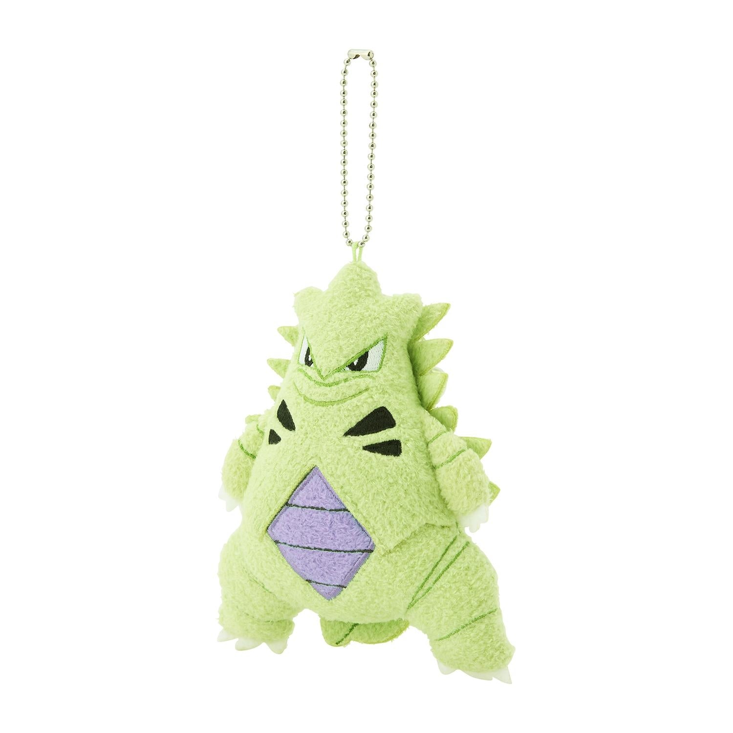 Authentic Japanese Pokemon Bangiras mascot figure, detailed face from Japan