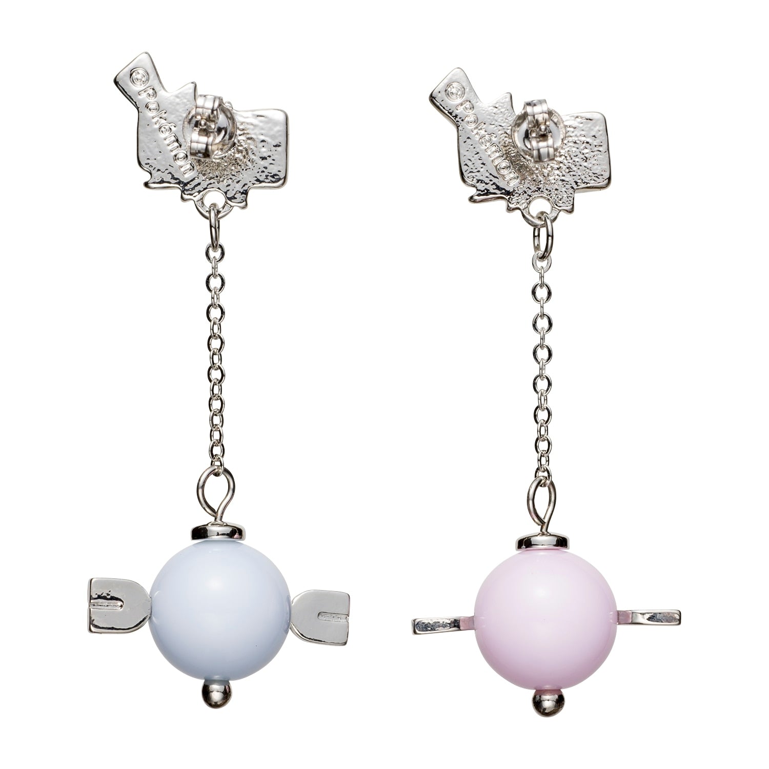 Pokemon earrings on display, showcasing unique Nanjamo design, Japan exclusive collectible