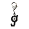 National Encyclopedia Metal Charm 201-J from Japan, detailed metal design