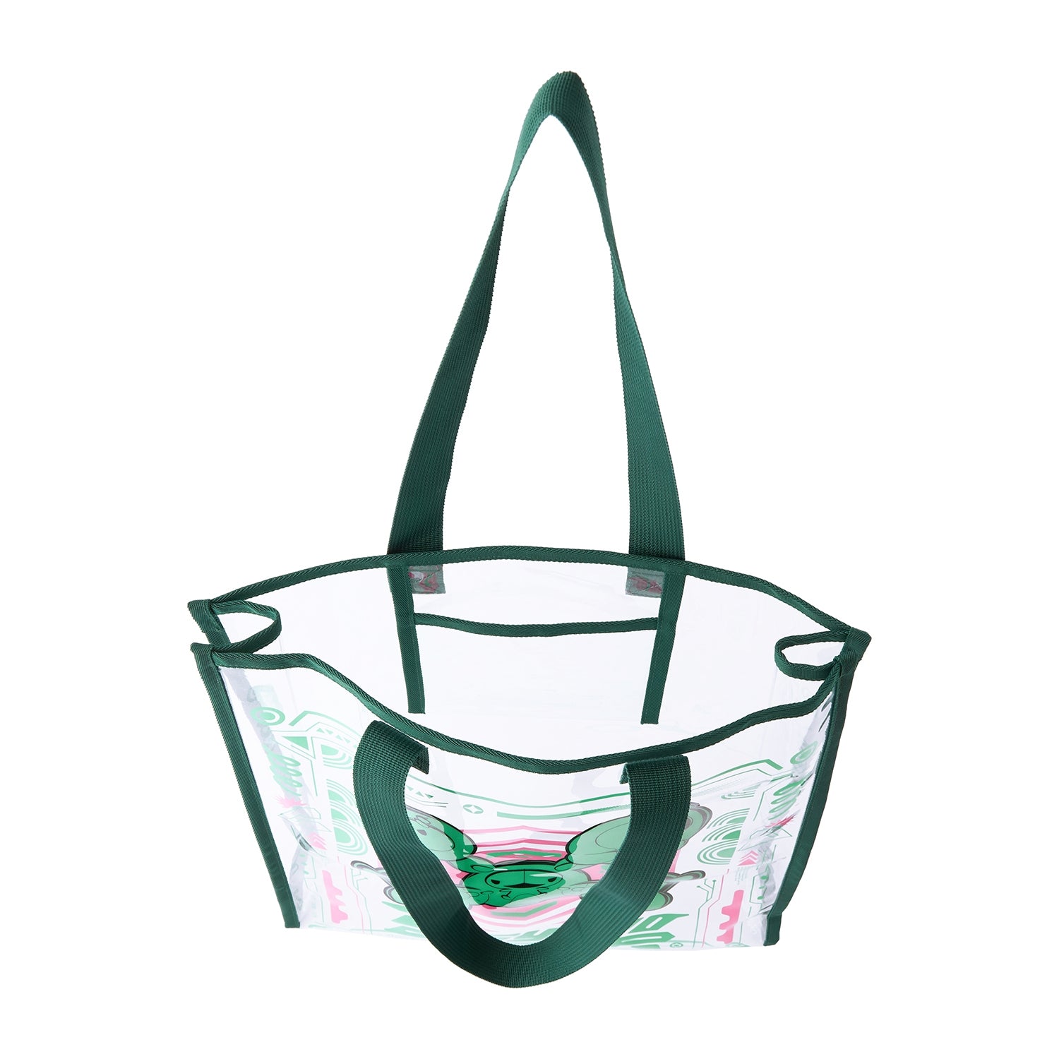 Clear tote bag PSYCHO CYBER Unilan Dubran Runcruz
