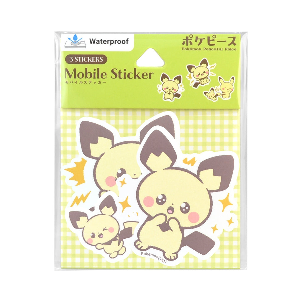 Pokepiece Mobile Sticker Pichu 854B