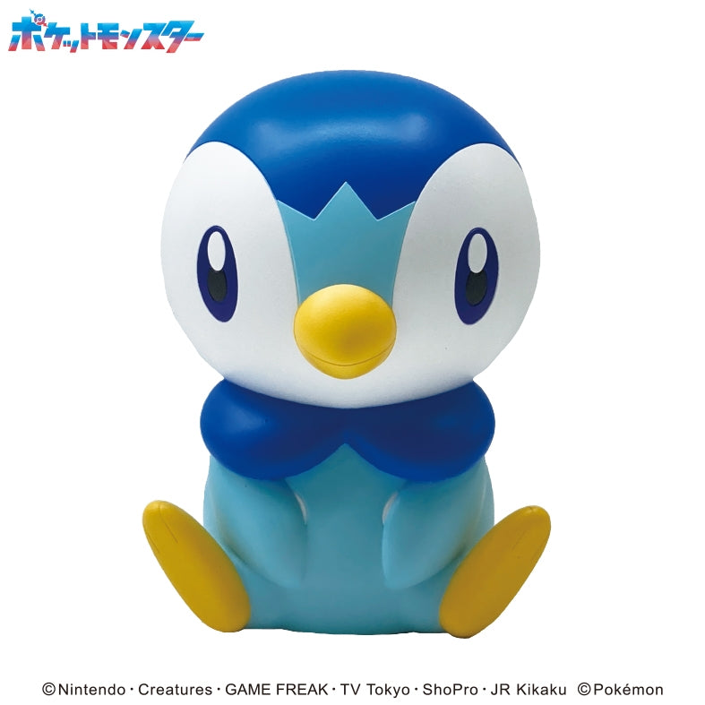 Soft Vinyl Time Series Pokemon Coin Bank Piplup