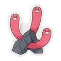 Pokemon Wugtrio sticker from Japan, featuring Water-type Pokemon design