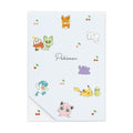 Pokemon Clear Sheet Memo Cherry from Japan, featuring cherry design