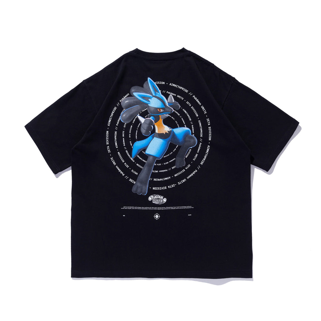 Pokémon UNITE × ZETA DIVISION TEE Lucario M