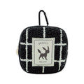 Mini pouch with carabiner fluffy Sagara Blacky