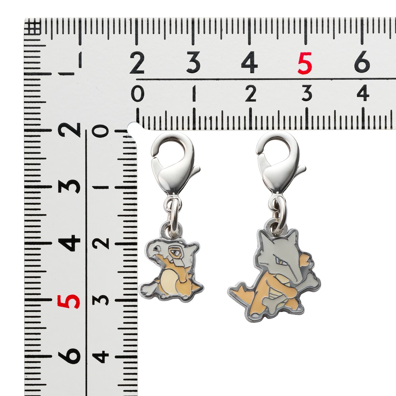 Pokemon Center Japan Cubone charm, a licensed collectible with detailed design from Japan
